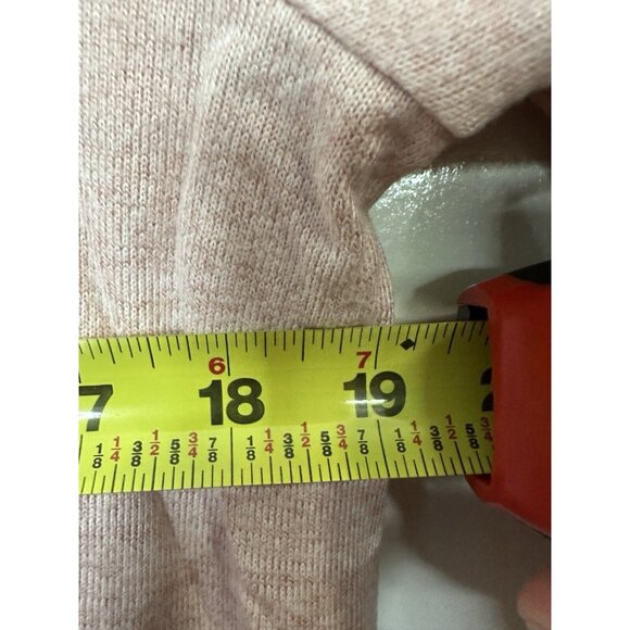 Lane Bryant LIVI Active Pink Hooded Pullover Sweater Size 10/12 - Picture 7 of 7